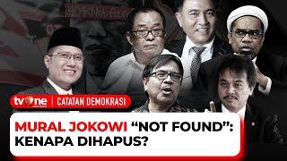 [FULL] Mural Jokowi "Not Found": Kenapa Dihapus? | Catatan Demokrasi tvOne (17/8/2021)