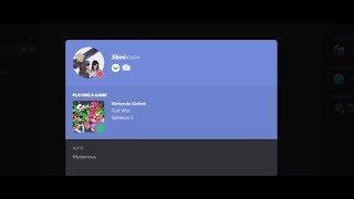 How to make your active game a Nintendo Switch game on Discord! (TUTORIAL)