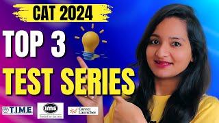 Top 3 MOCK Test Series for CAT 2024 | Honest Review!!