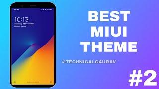 Theme #2 - Best MIUI 11 Theme of 2019 | Any Xiaomi Phone | Beautiful Colors 
