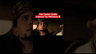 How Samson REALLY Defeated The Philistines!  #shorts #youtube #fyp