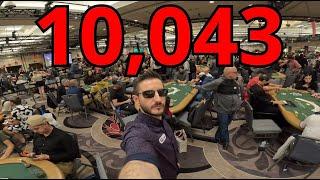 Drunk Man TILTS in the WSOP $10,000 MAIN EVENT!