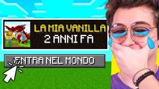 TORNO NELLA MIA VANILLA DOPO 2 ANNI! - Minecraft ITA