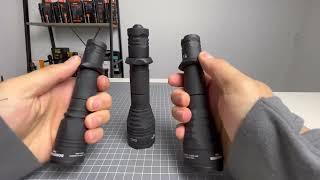 Armytek Comparison   Predator Pro Viking Pro Dobermann Pro - Tactical and Hunting Comparison