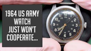 1964 US Military Vintage Watch Restoration