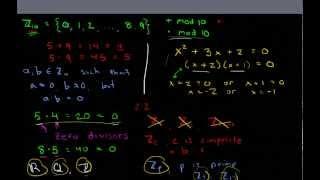 Ring Theory 5: Zero Divisors and Integral Domains