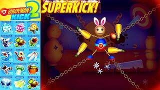 Buddyman Kick 2 Android Gameplay - All SuperKicks | Kick the Buddy 2021