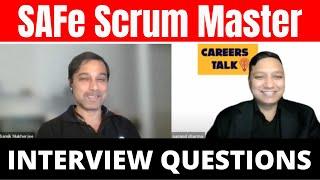 SAFe® Scrum Master Interview Questions and Answers I scaled agile framework safe tutorial