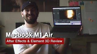 Macbook M1 Air vs $3,499 Desktop PC - After Effects & Element 3D Review [Mind-blown]