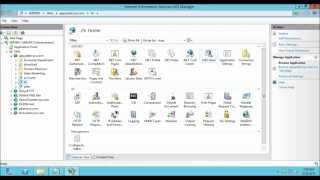 How to add application in IIS 8 on Windows server 2012