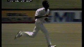 Very fast bowling - Michael Holding at Brisbane 1979