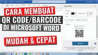 Cara Membuat QR Code di Microsoft Word