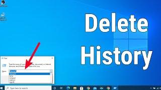 How to Delete Run History on Windows 10 | Clear Run History.