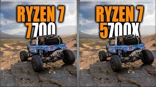 Ryzen 7 7700 vs 5700X: Performance Showdown