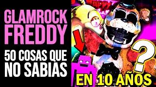 FNAF SECURITY BREACH: 50 Cosas que NO SABÍAS de GLAMROCK FREDDY | Curiosidades