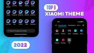 Top 3 Miui 12 Premium themes | Best Icon Pack theme for Xiaomi | Best Miui 12 themes 2022 | Miui12.5