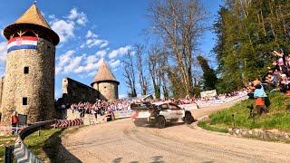 WRC Croatia Rally 2023 iconic hairpin  SS14 Vinski Vrh - Duga Resa