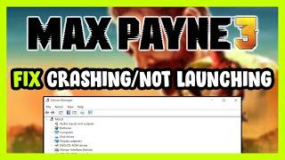 How to FIX Max Payne 3 Crashing / Not Launching!