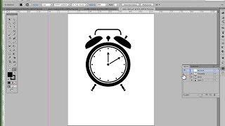 Draw an Alarm Clock in Adobe Illustrator without using the Pen Tool