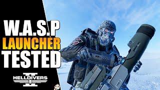 Helldivers 2 - W.A.S.P Launcher Tested vs Every Faction