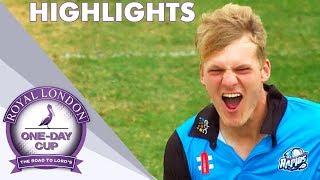 Semi-Final Goes To Final Over | Kent v Worcs - Royal London One-Day Cup 2018 - Highlights