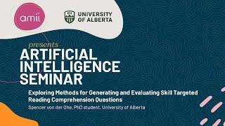 AI Seminar: Methods for Generating & Evaluating Skill Targeted Reading Comprehension Questions