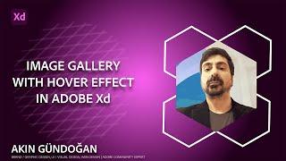 How to create an image gallery with hover effect In Adobe Xd