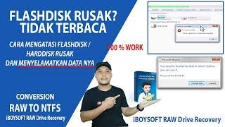 Cara Memperbaiki Partisi RAW Tanpa Kehilangan Data (Windows 11/10/8/7) dari Flashdisk Hardisk Rusak