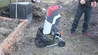 Sterwins 2500w electric wood chipper TEST - Leroy Merlin