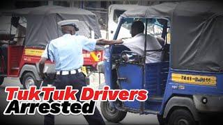 Arresting of TukTuks in The Gambia