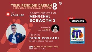 Masdin Media Featuring Komunitas Guru Belajar (KGB) Tuban : Seri Coding For Kids | Mengenal Scratch3