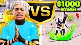 I WAGERED My EX Teammate in NBA 2K25 ($1000 WAGER)