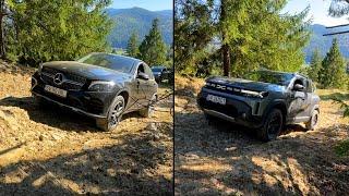 Dacia Duster 2024 vs Mercedes GLC Coupe 2018 Off Road