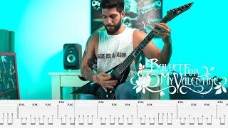 Bullet For My Valentine - "Eye Of The Storm" - Guitar Cover with On Screen Tabs(#21)