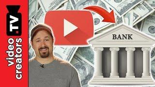 How To Link YouTube to your Bank Account and get Paid