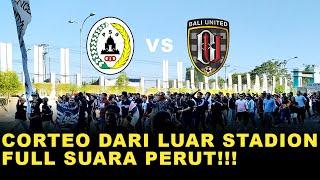 NSB12 & SEMETON DEWATA AWAYDAYS SLEMAN CORTEO DARI LUAR STADION FULL SUARA PERUT!!