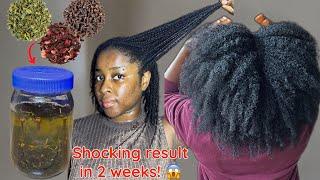 Very Potent and strong DIY hair growth oil for extreme thick and long hair  works like magic