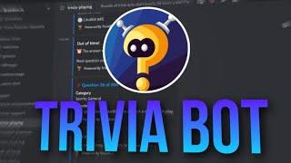 How To Add TRIVIA BOT! (DISCORD)