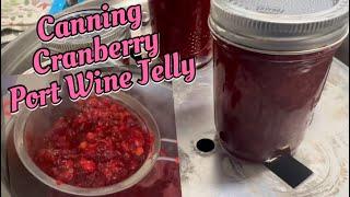 Homemade Cranberry Port Jelly -A Festive Treat!