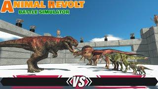 All Dinosaurs Challenge Trex - Animal Revolt Battle Simulator