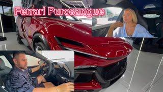 Ferrari Purosangue test drive with Ahmed Amwell by Luxury Supercars Dubai