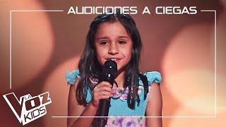 Vega Cano - "Esa cobardía" | Blind auditions | The Voice Kids Spain 2024