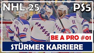 NHL 25   Be A Pro #01 | START meiner STÜRMER KARRIERE in der NHL 