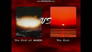 [MUGEN] The End of MUGEN vs The End (%) Both Sides