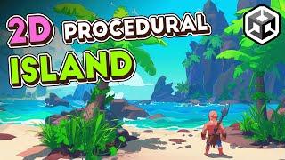 Procedural Island Map Generation in Unity 2D - FREE project