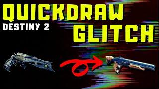 QUICK DRAW GLITCH Explained - Destiny 2