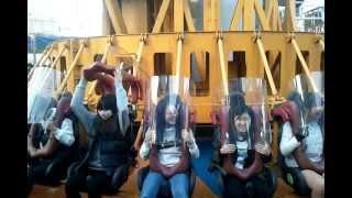 Gyro Drop del parque de atracciones Lotte World de Seúl (Corea)