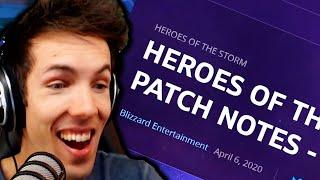 HeroesHearth REACTS: Grubby's First Reaction - Heroes of the Storm PTR Patch Breakdown April 6