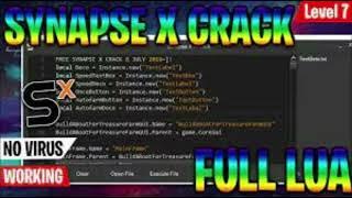 Synapse X FREE NO KEY NO VIRUS(2021) NOT PATCHED!!!!