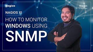 How To Monitor Windows Using SNMP In Nagios XI